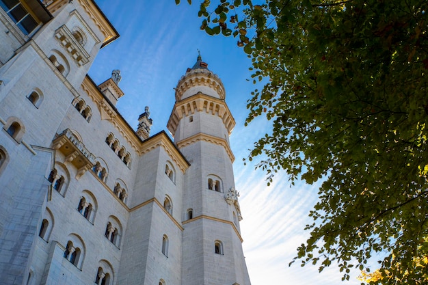 Ermany Bavaria słynne miejsce historyczne Zamek Neuschwanstein