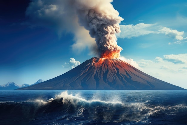 Erupcja wulkanu Krakatau