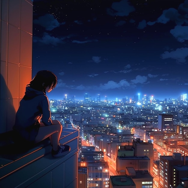 Estetyka tła Makoto Shinkai