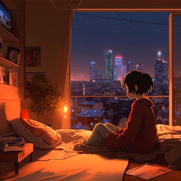 Estetyka tła Makoto Shinkai