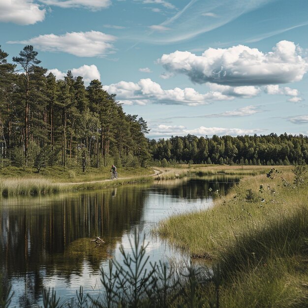 Estonian Summer Cycling Tour Active Scenic Cycling in Nature