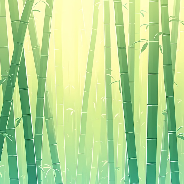 Zdjęcie ethereal bamboo forest serene aesthetic