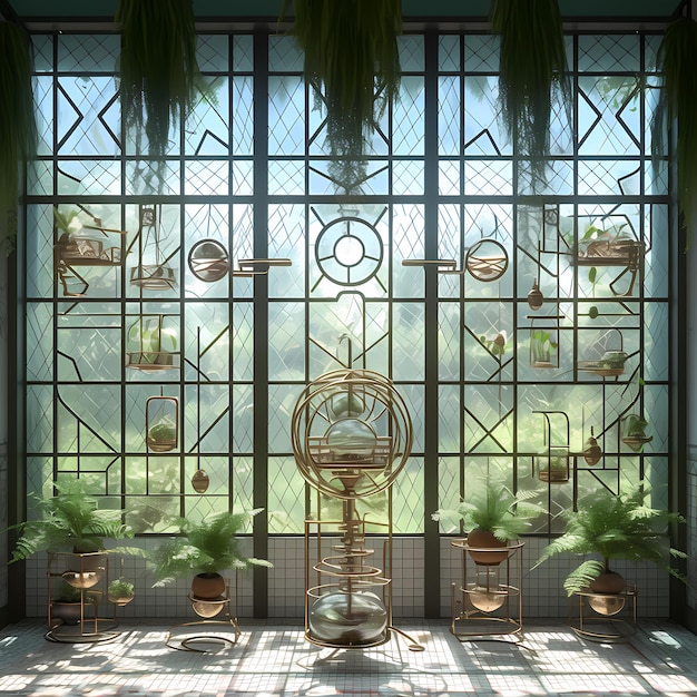 Ethereal Steampunk Sunroom