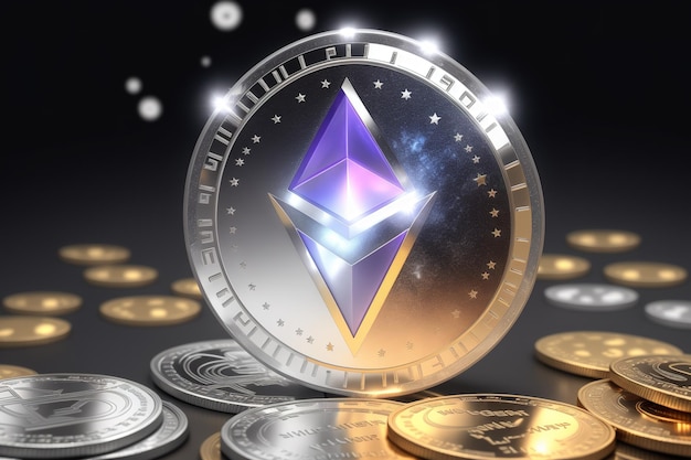 Ethereum moneta cyfrowa waluta Krach na rynku finansowym kryptowaluta