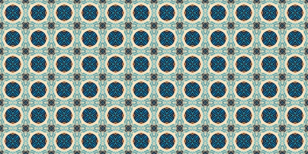 Etniczny bezszwowy wzór boho Abstrakcyjna tekstura tkaniny kaleidoskopowej