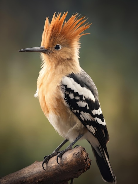 Eurazjatycki ptak Hoopoe