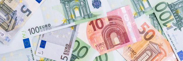 Euro Money. tło gotówki euro. Banknoty Euro Money.