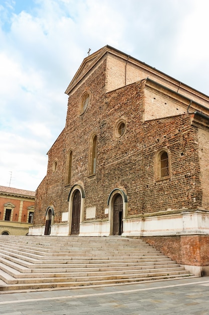 Faenza Włochy Piękna Architektura Katedry W Faenzie Cattedrale Di San Pietro Apostolo