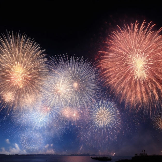 Fajerwerki Pyrotechnika Skyrockets Firecrackers Sparklers Światła uroczystości Pyro display