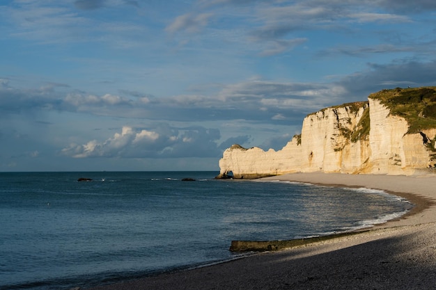 Falaises d'Etretat (Klify Etretat), Normandia, Francja