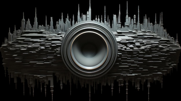 Fale dźwiękowe Audio Equalizer Audio Digital waveform Muzyczny DJ imprezy