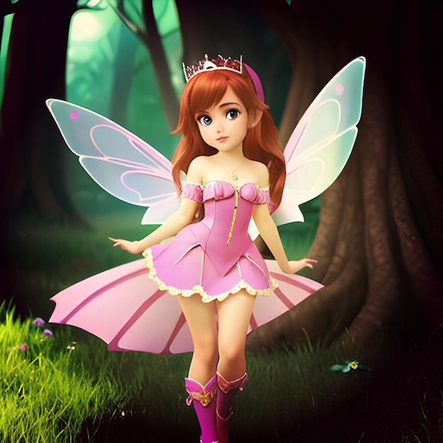Fantastic Fairy Girl, postać z kreskówek