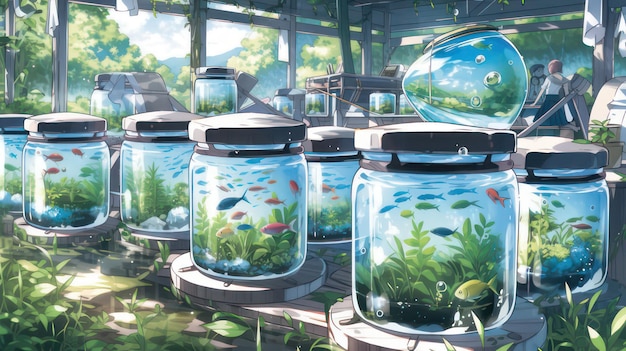 Fantasy Fish Tanks Zanurz się w animowanym wodnym pięknie
