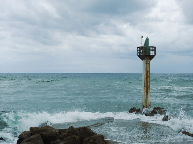 Zdjęcie faro de capbreton we francji