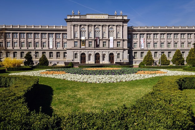 Fasada Budynku Muzeum Sztuki Mimara