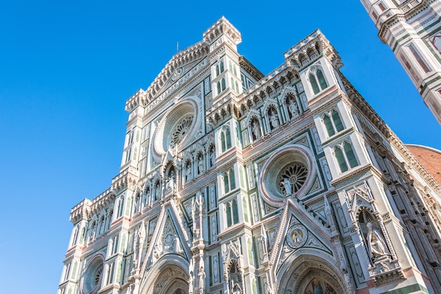 Fasada Cattedrale di Santa Maria del Fiore Florencja Włochy