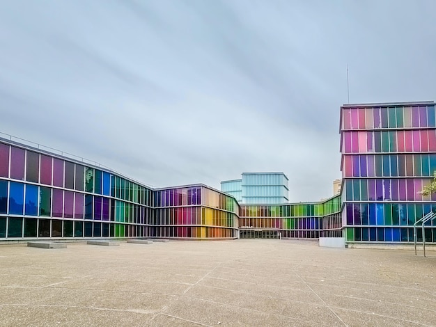 Fasada Muzeum Sztuki Współczesnej w Kastilii i Leonie