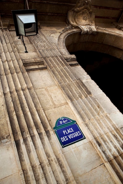 Fasada na Place des Vosges