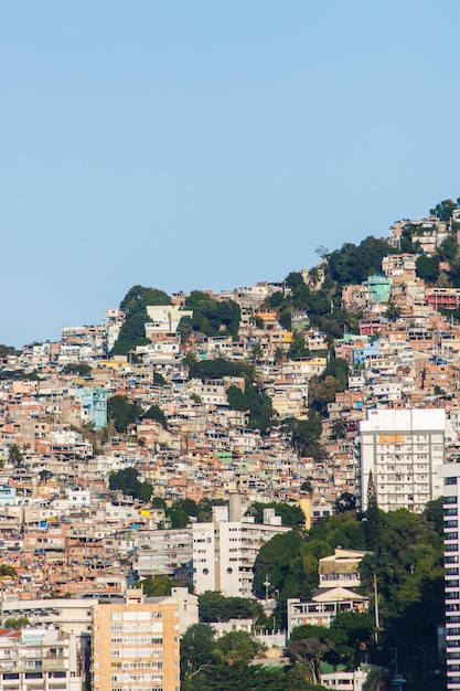 Fawela Vidigal w Rio de Janeiro