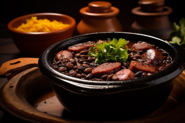 Feijoada brazylijskie tradycyjne jedzenie