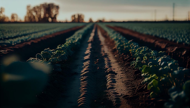 Feld ze świeżą sałatą opuszcza izraelskie rolnictwo