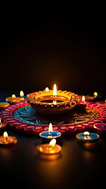 Festiwal Diwali to święto Diwali i święta świateł.
