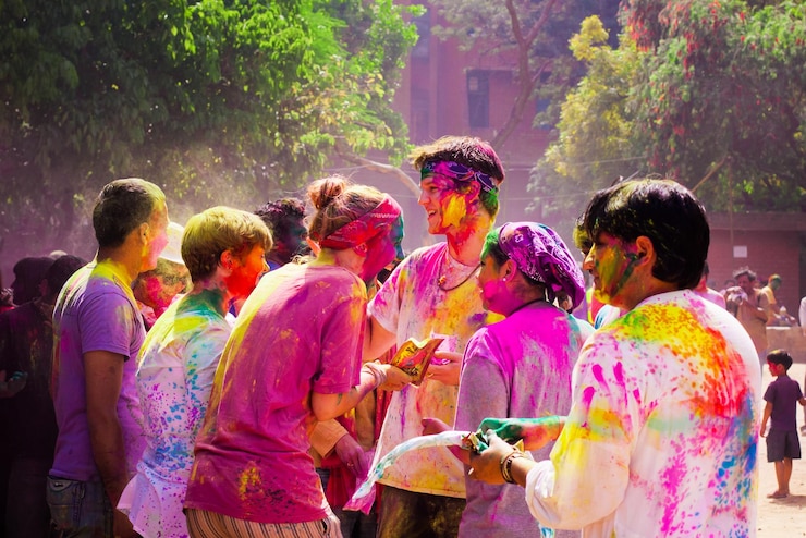 Zdjęcie festiwal holi