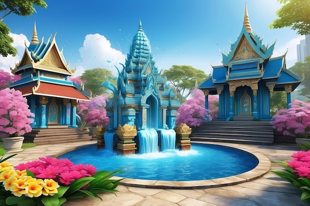 Festiwal Songkran w Tajlandii
