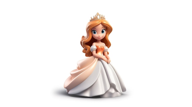 Figurka księżniczki z kolekcji Disney Princess.