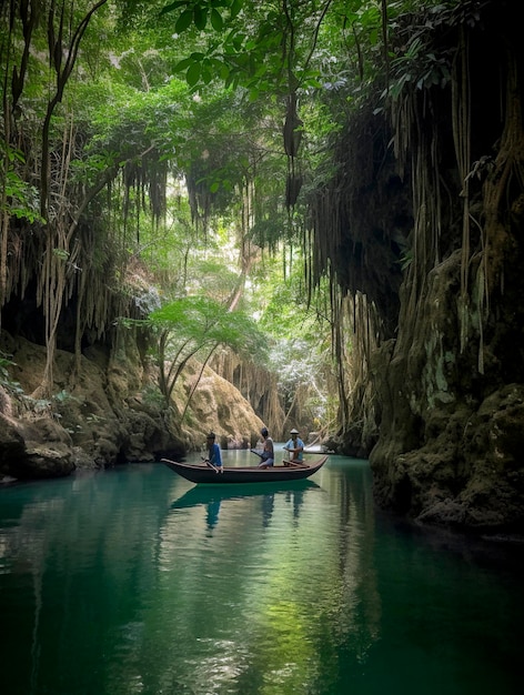 Filipińska podziemna rzeka Puerto Princesa