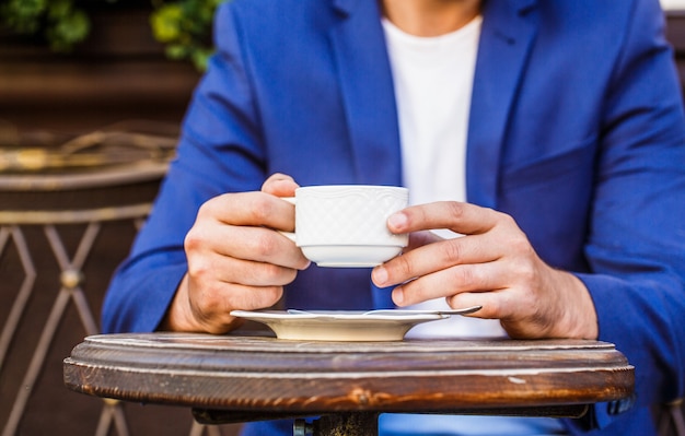 Filiżanka Do Kawy Cappuccino I Czarnej Espresso.