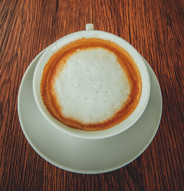 Filiżanka kawy cappuccino