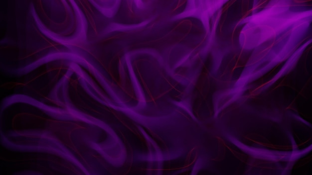 Zdjęcie fioletowe smokey faliste tło z czerwonym wirować