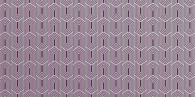 Fioletowy i biały Bezszwowe tło wzór geometryczny