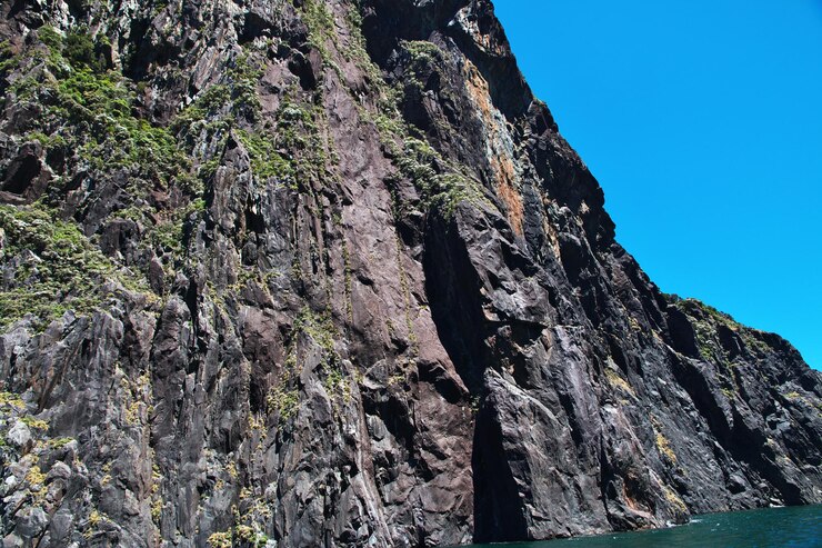 Zdjęcie fiord milford sound w nowej zelandii