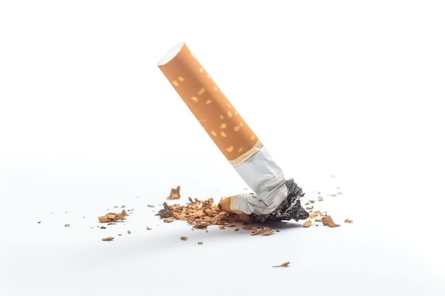 Firma zdrowotna nie ruch dnia tytoniowego przeciwko papierosom generowana przez AI