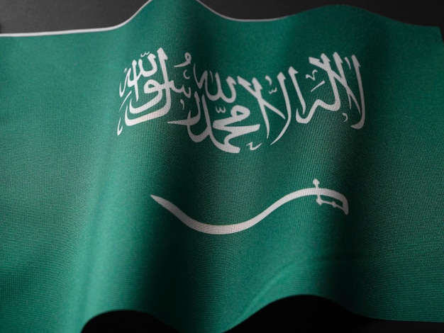 Zdjęcie flaga arabii saudyjskiej