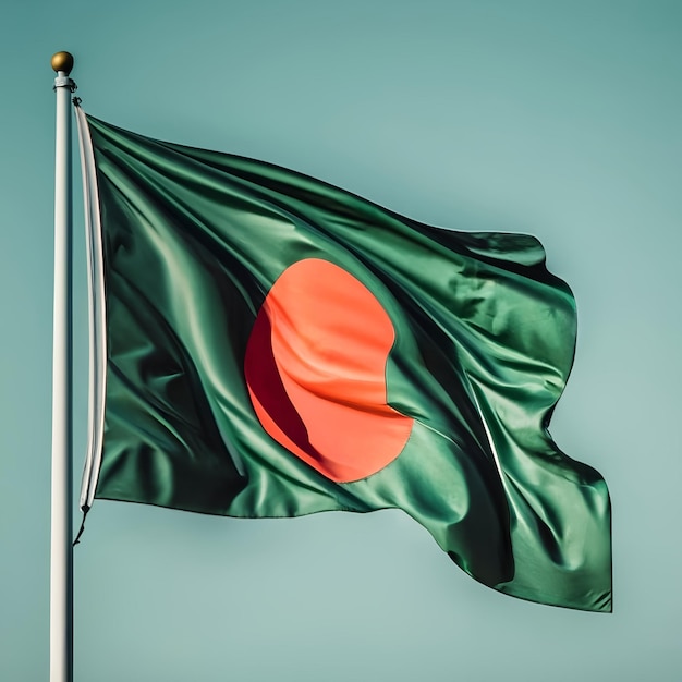 Flaga Bangladeszu generatywna Ai