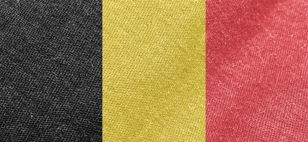 Flaga belgii materiał bawełniany szerokie flagi tkanina w kolorze tapety tło flagi belgijskiej