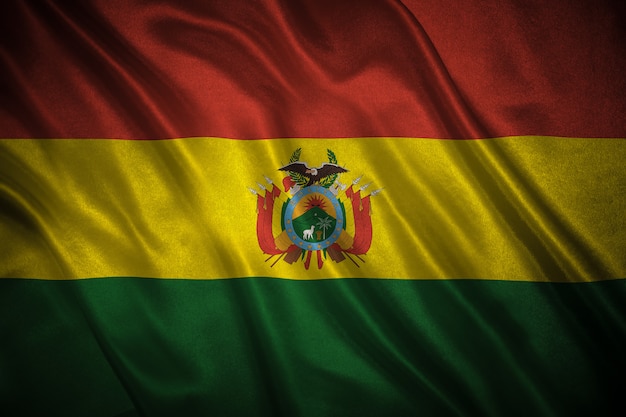 Flaga Boliwii tło