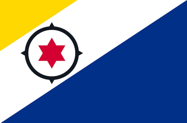 flaga Bonaire Narodowa flaga Bonaire flaga Vanuatu flaga narodowa ilustracja symbolu narodowego kraju wyspy symbol państwa specjalna gmina Holandii