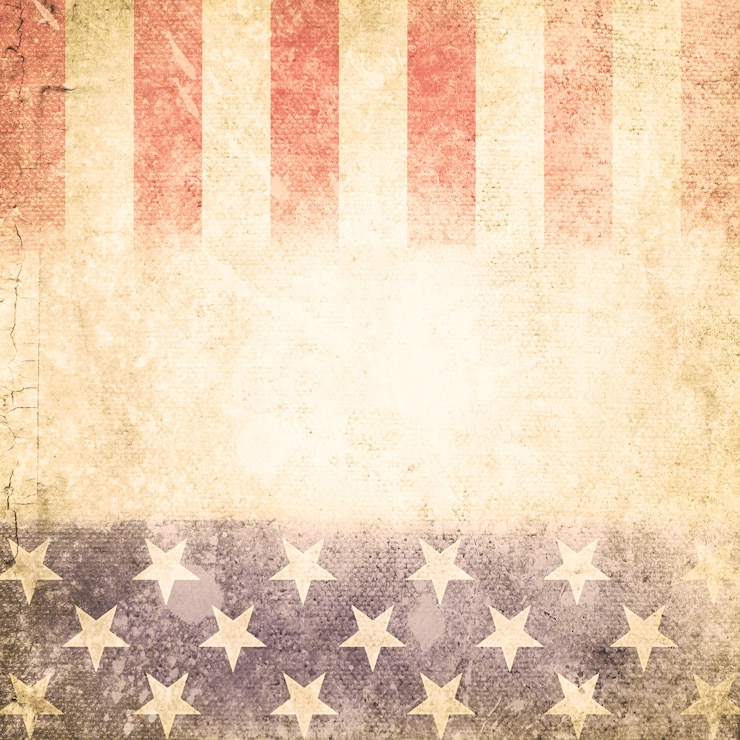 Zdjęcie flaga grunge usa