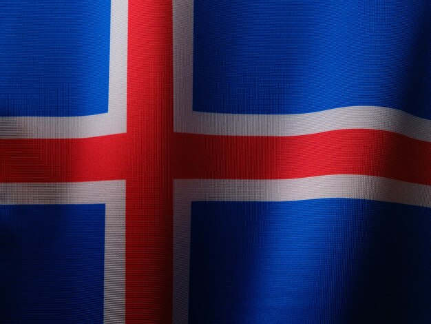 Zdjęcie flaga islandii