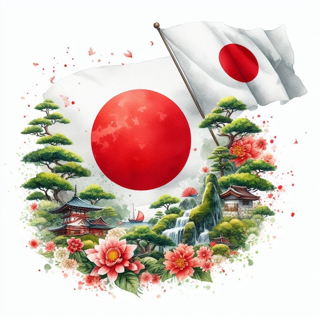 flaga japońska
