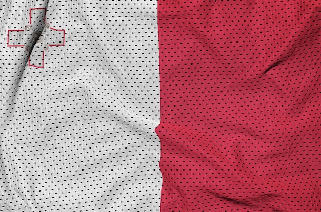 Flaga Malty wydrukowana na siatce z nylonu poliestrowego