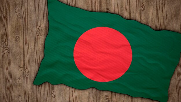 Flaga narodowa Bangladeszu Tło z flagą Bangladeszu