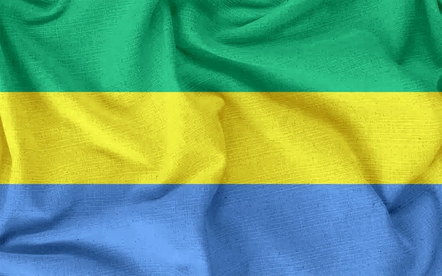 Flaga narodowa Gabonu
