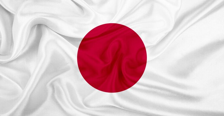 Zdjęcie flaga narodowa japonii