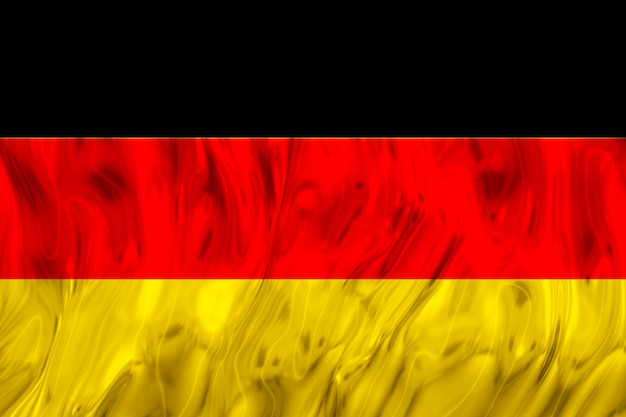 Flaga narodowa Niemiec Tło z flagą Niemiec