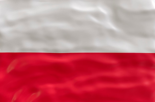 Flaga narodowa Polski Tło z flagą Polski